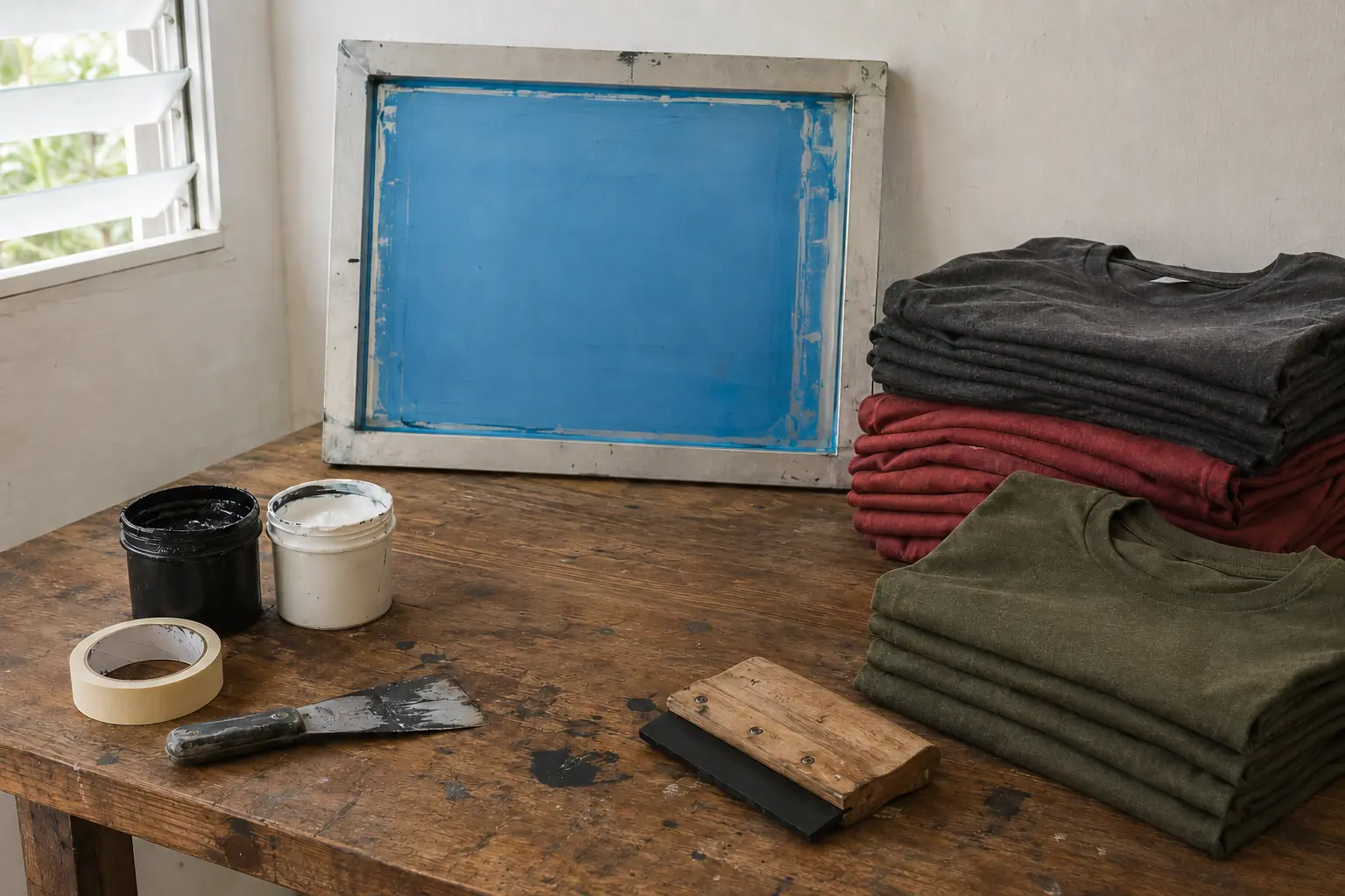 Impression de T-shirts directement en boutique